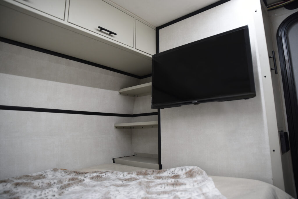 20BH Front Storage w/120V Outlet and USB Charger