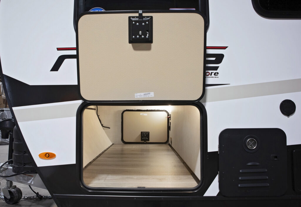 Unobstructed Pass-Thru Storage