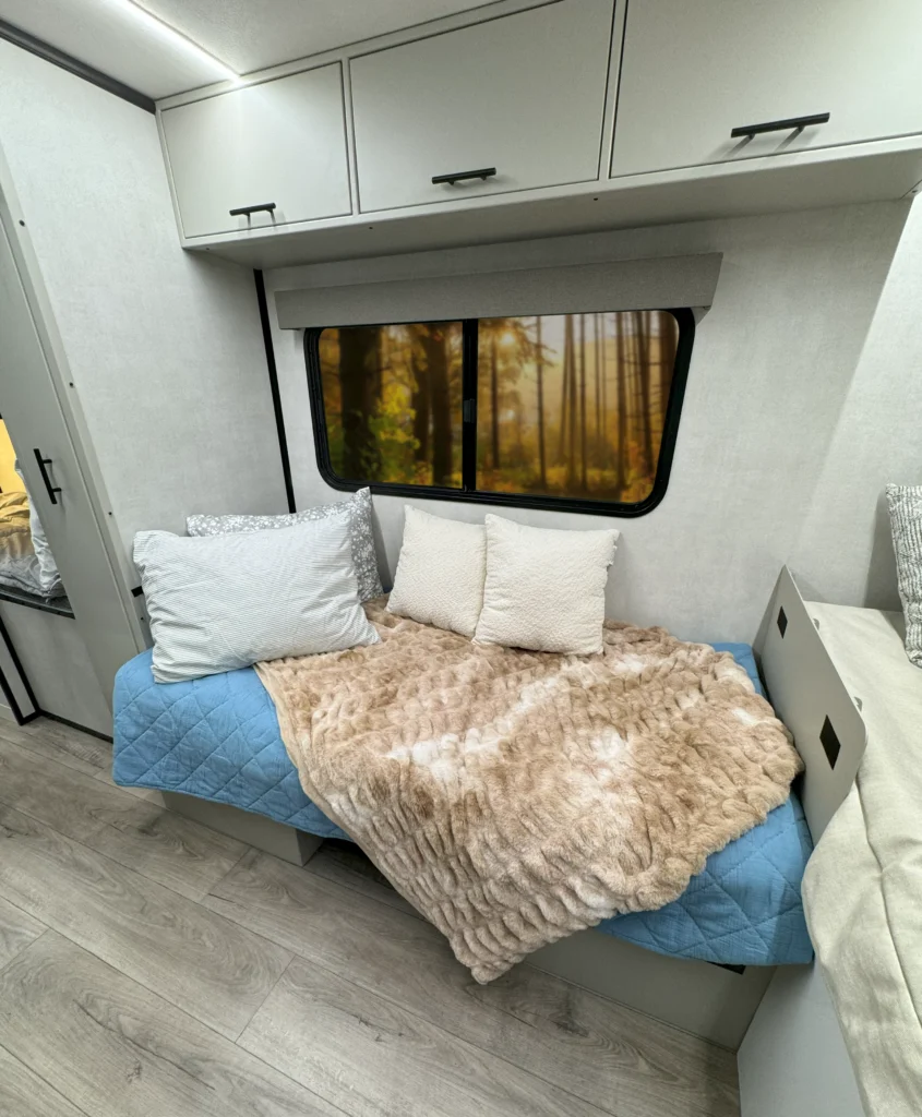 Dinette Converted to Bed
