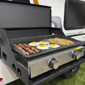 Fold Up Griddle Tray